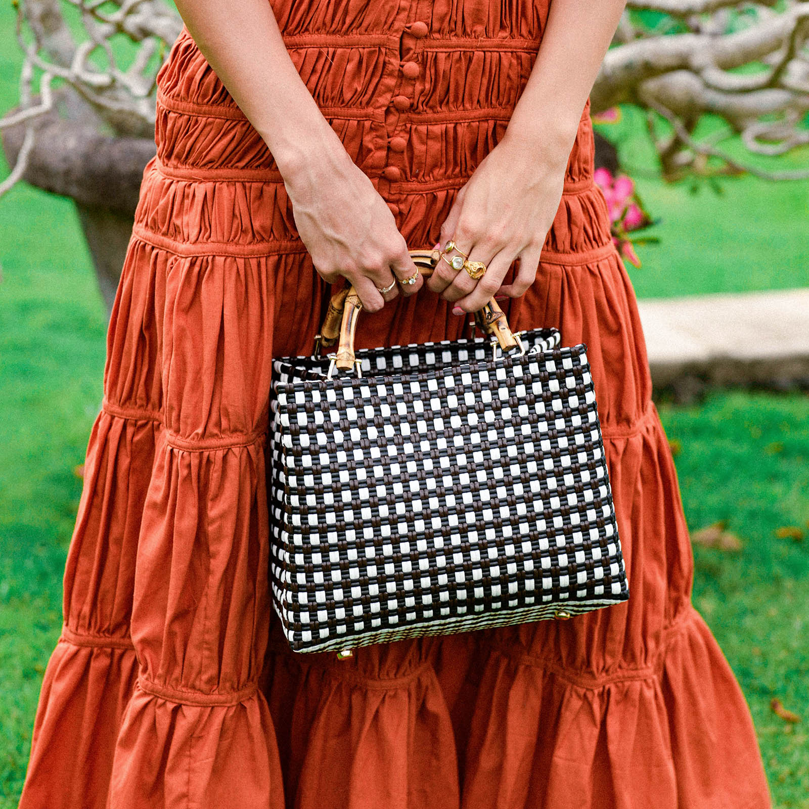 TUKU Ojai Recycled Market Tote Bag - Image 4