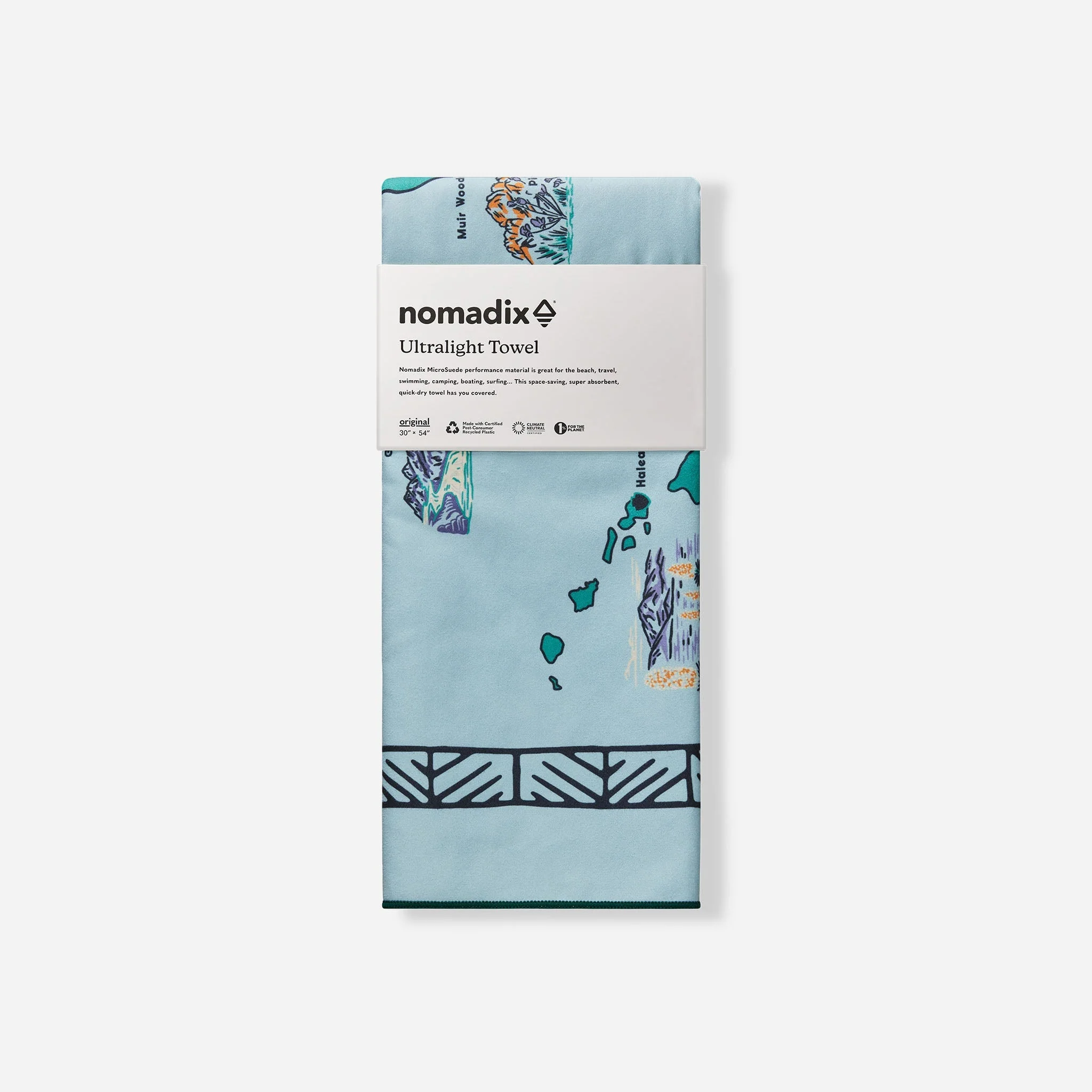 Ultralight Towel: National Parks and Monuments Map - Image 6
