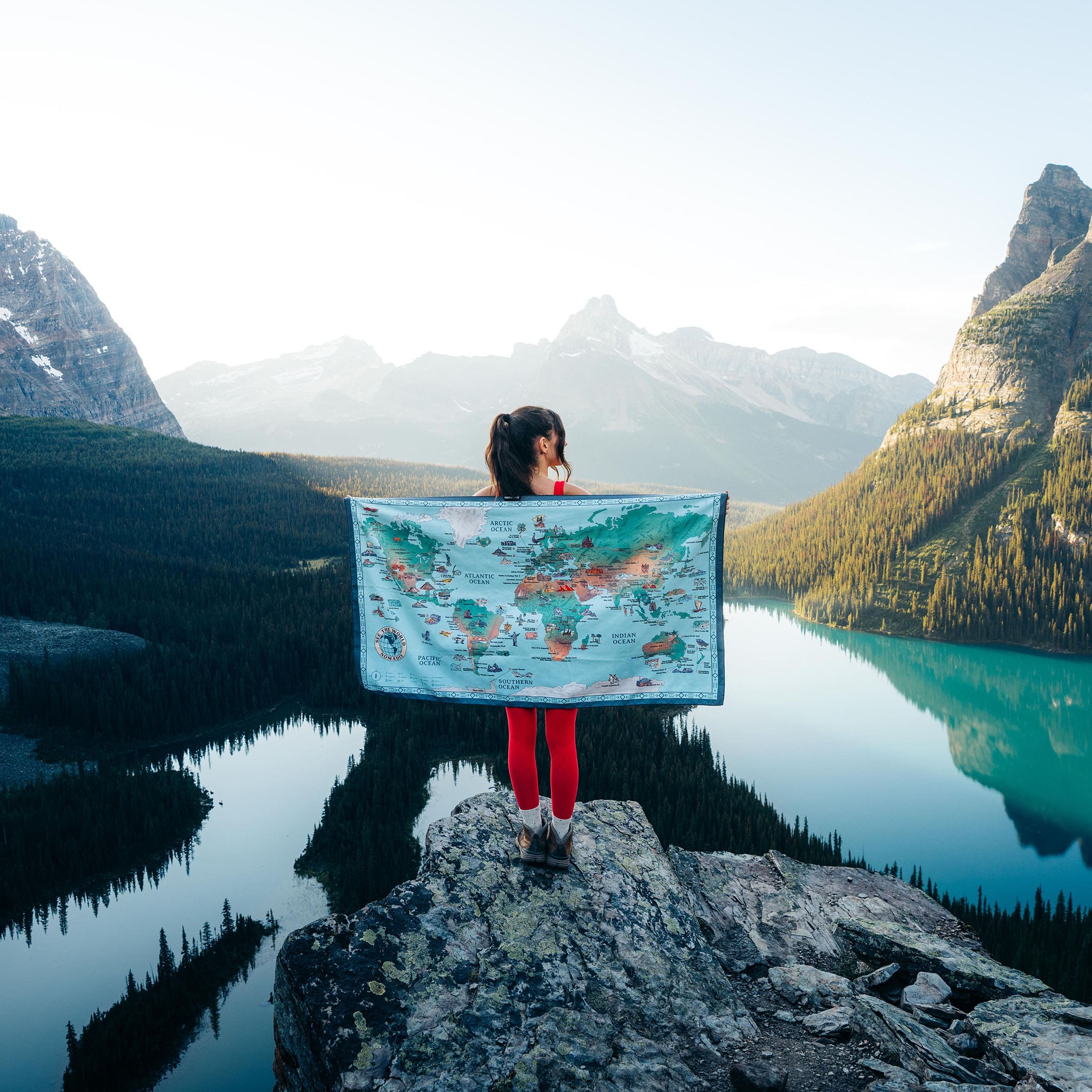 Ultralight Towel: World Map - Image 5