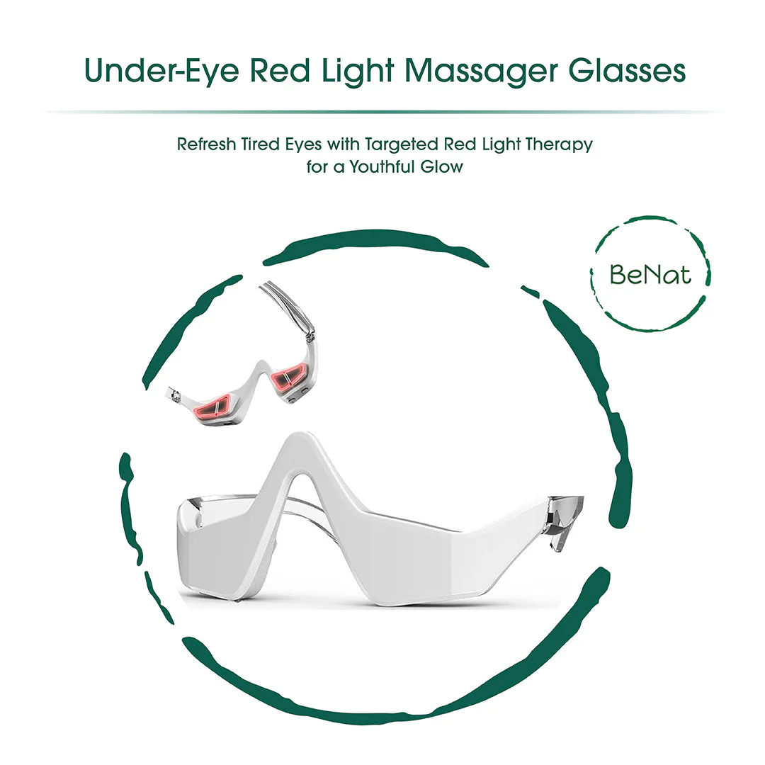 Under-Eye Red Light Therapy Skin Rejuvenation and Relaxation Massager - Image 7