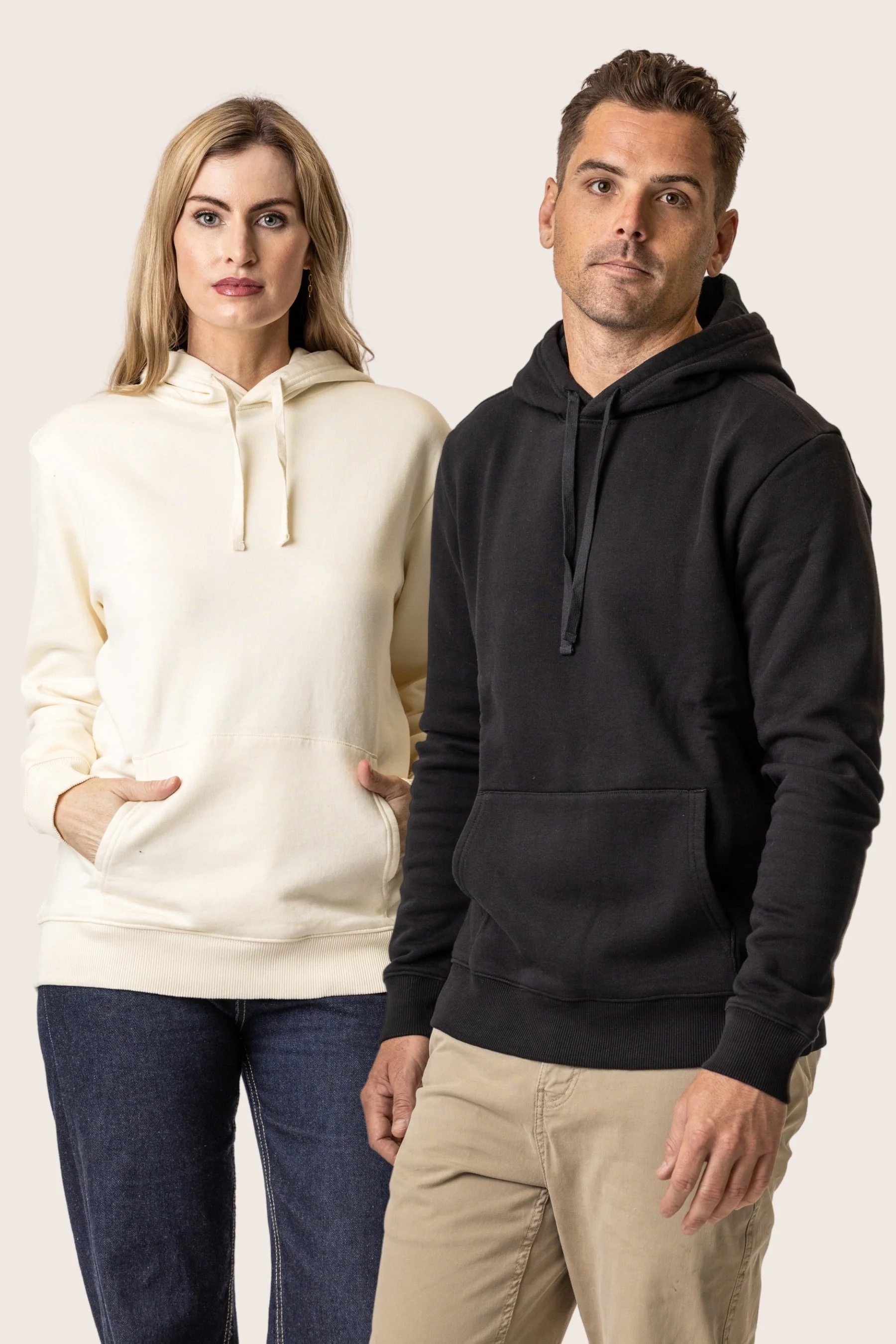 Unisex Organic Cotton Pullover Hoodies - Image 3