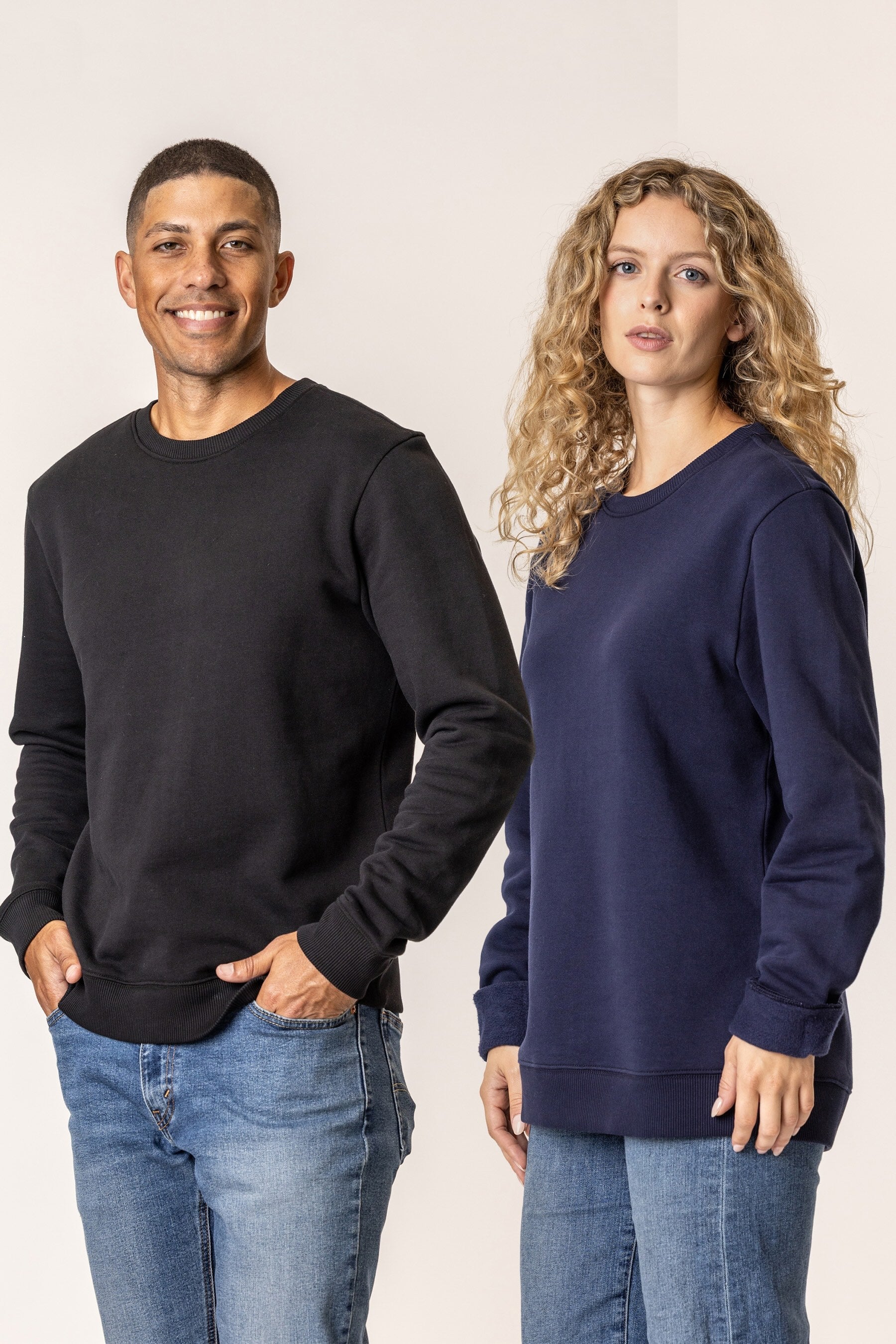 Unisex Organic Cotton Sweatshirts - Image 3