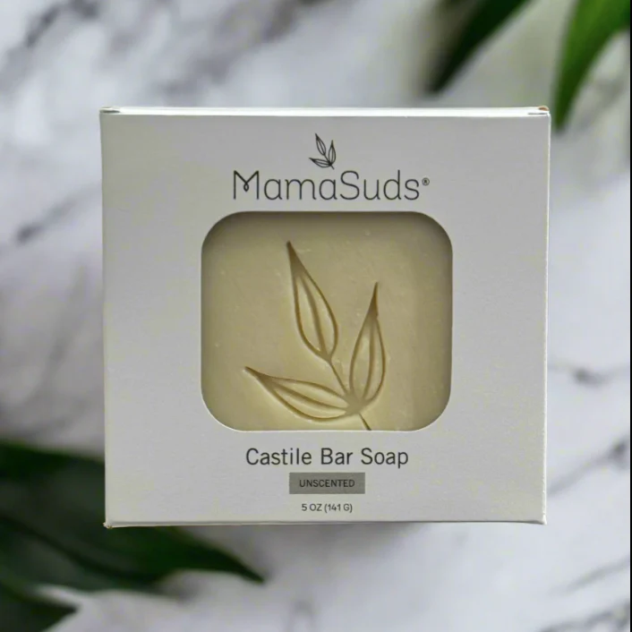 100% Vegan Unscented Castile Bar Soap - Image 3