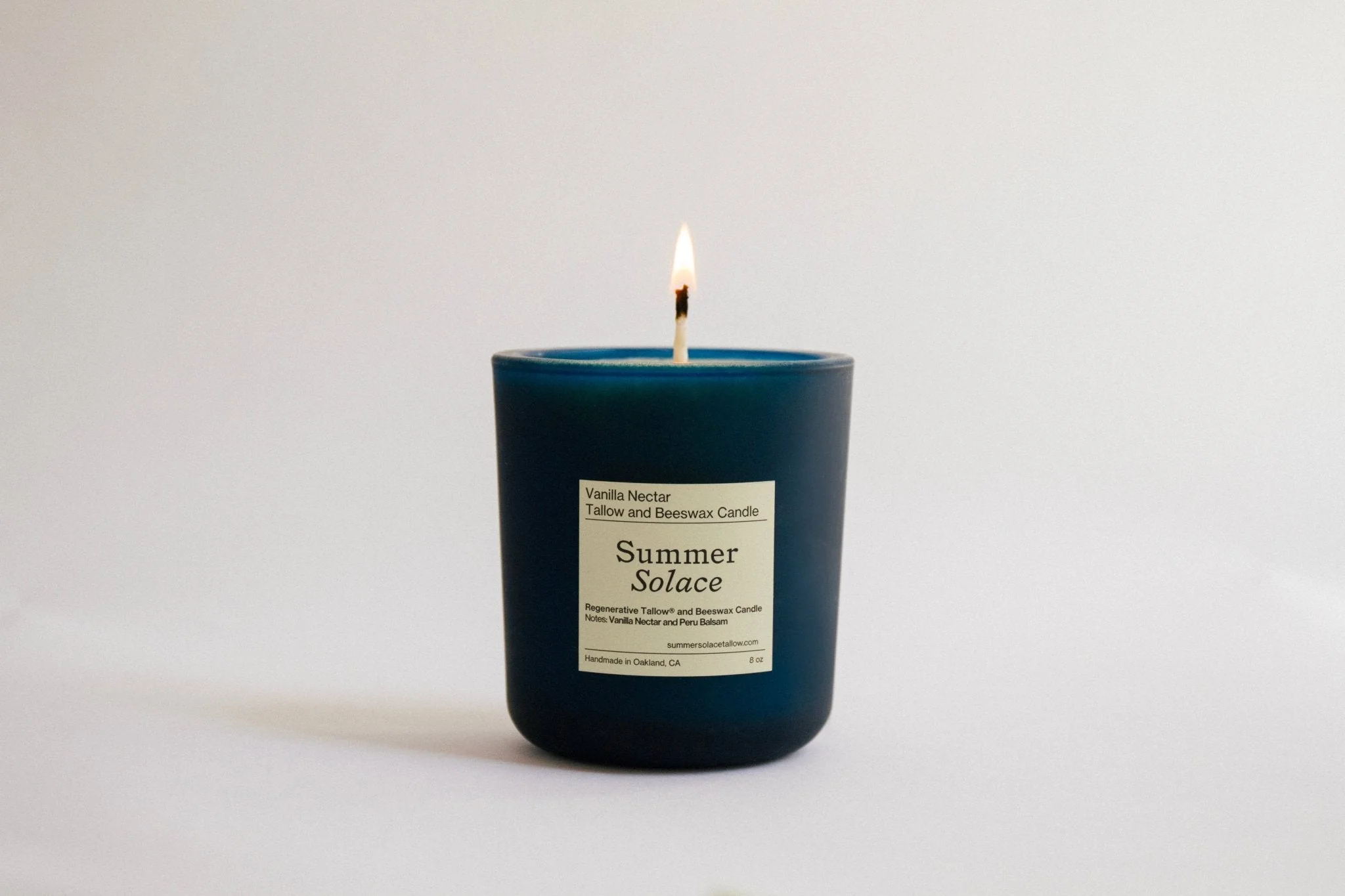 Vanilla Nectar – Tallow & Beeswax Candle with Peru Balsam | 8.5 oz - Image 8
