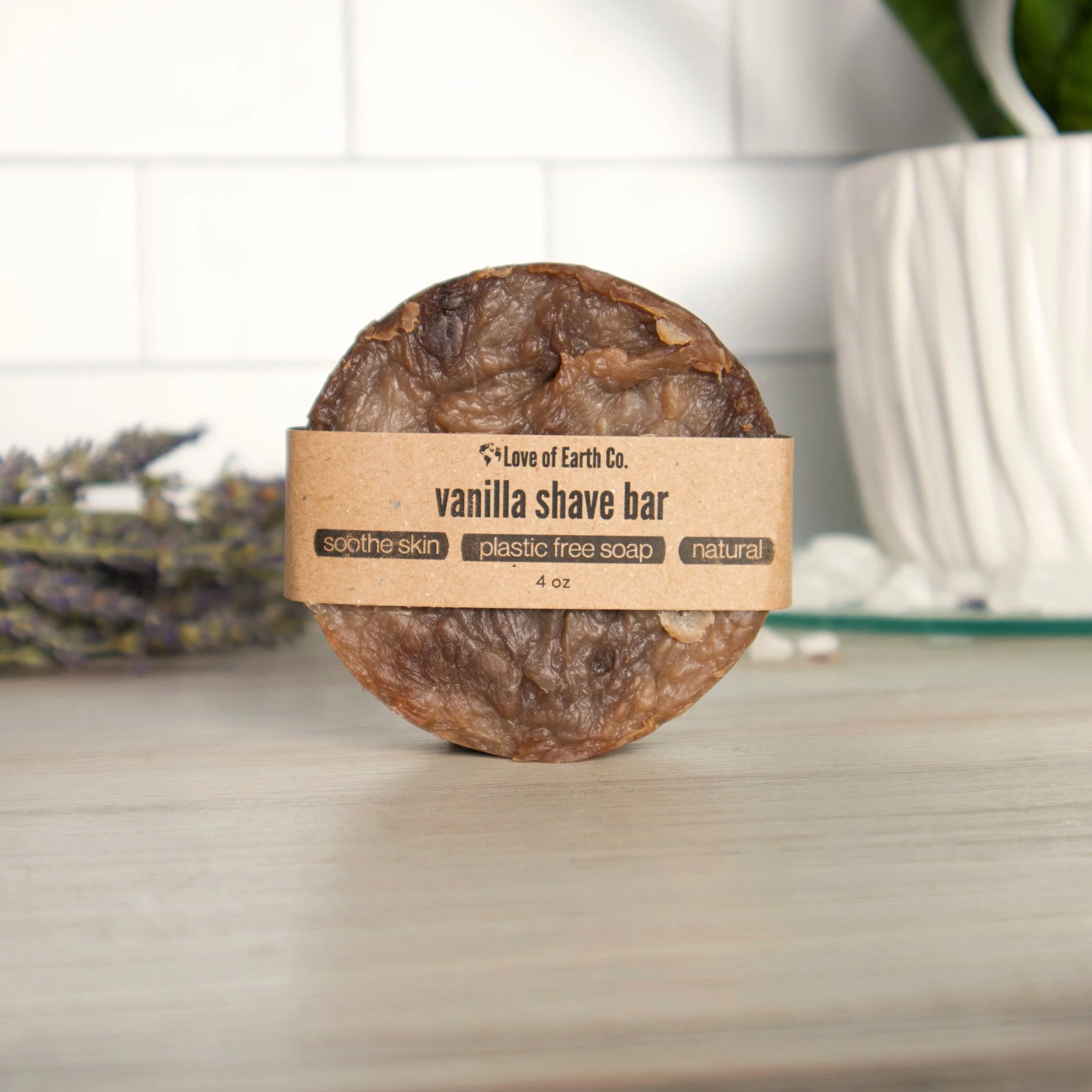 Vanilla Shaving Soap Bar - Image 3