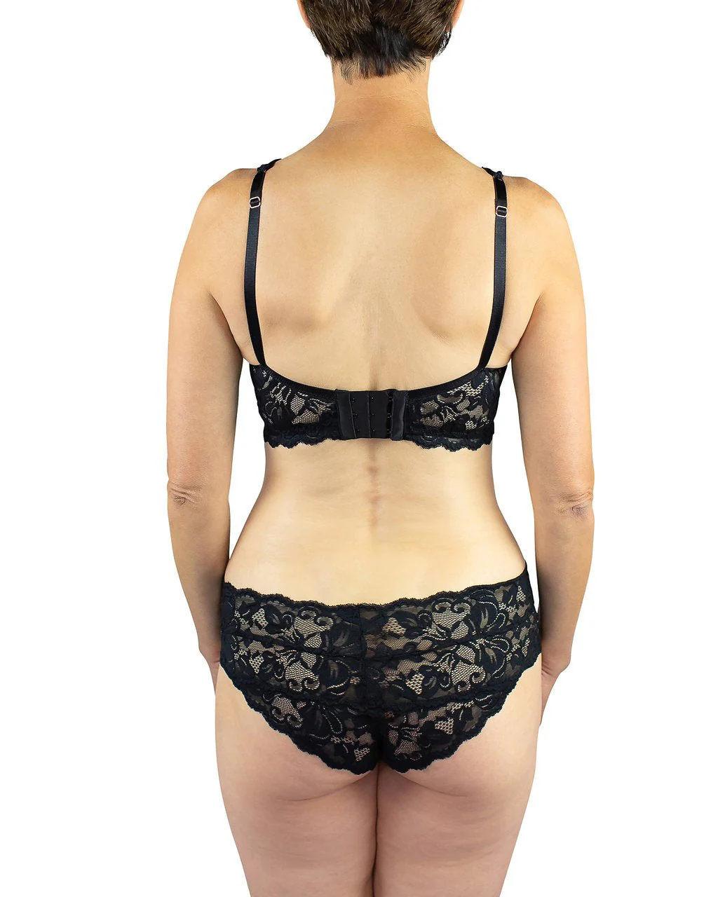 Vela Wireless Bra, Black - Image 4
