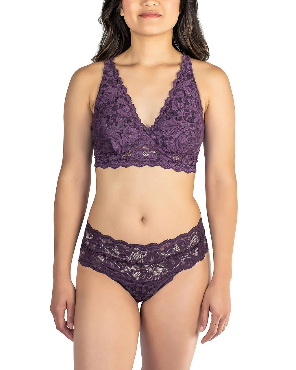 Vela Wireless Bra, Orchid - Image 3