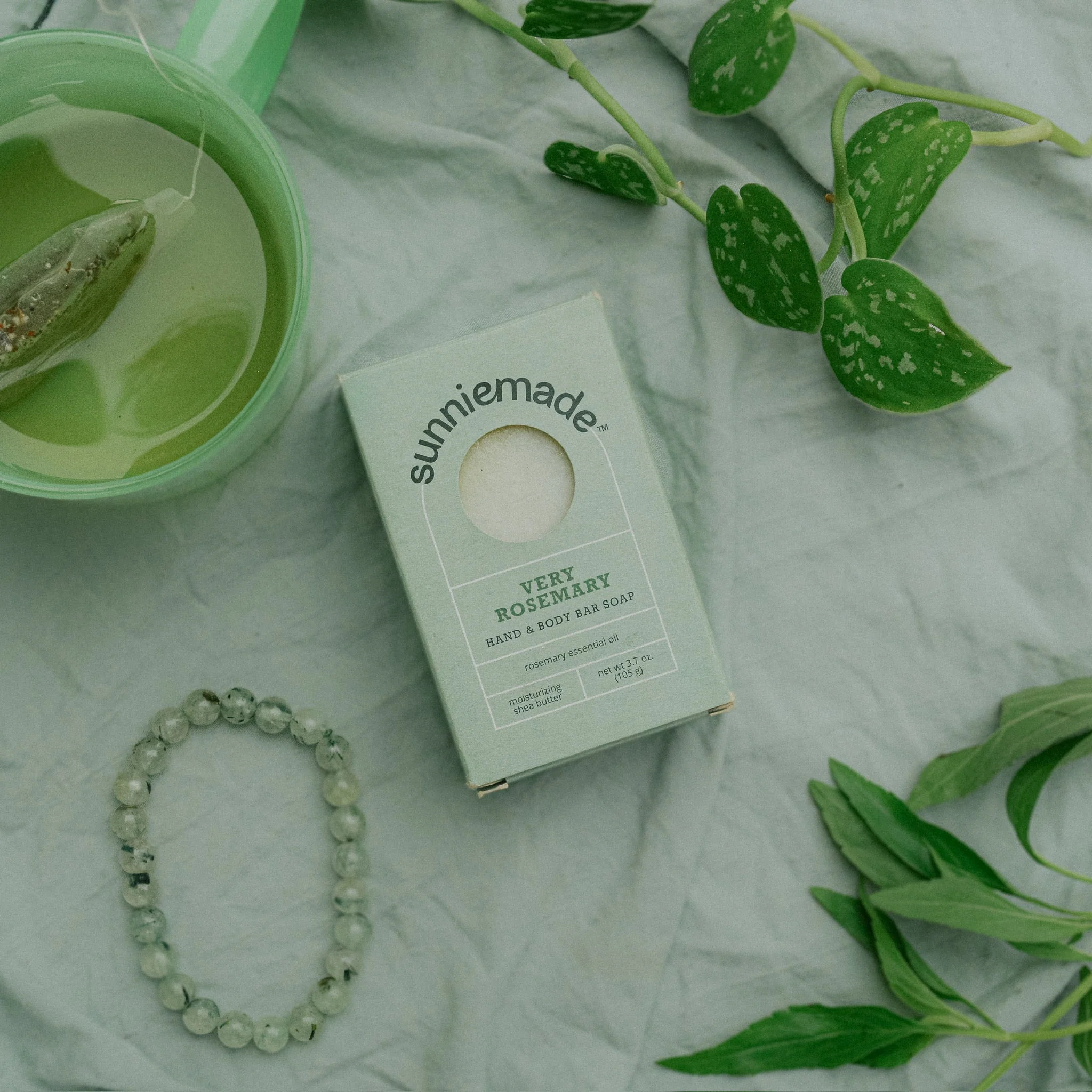 Very Rosemary Moisturizing Hand & Body Bar Soap - Image 9