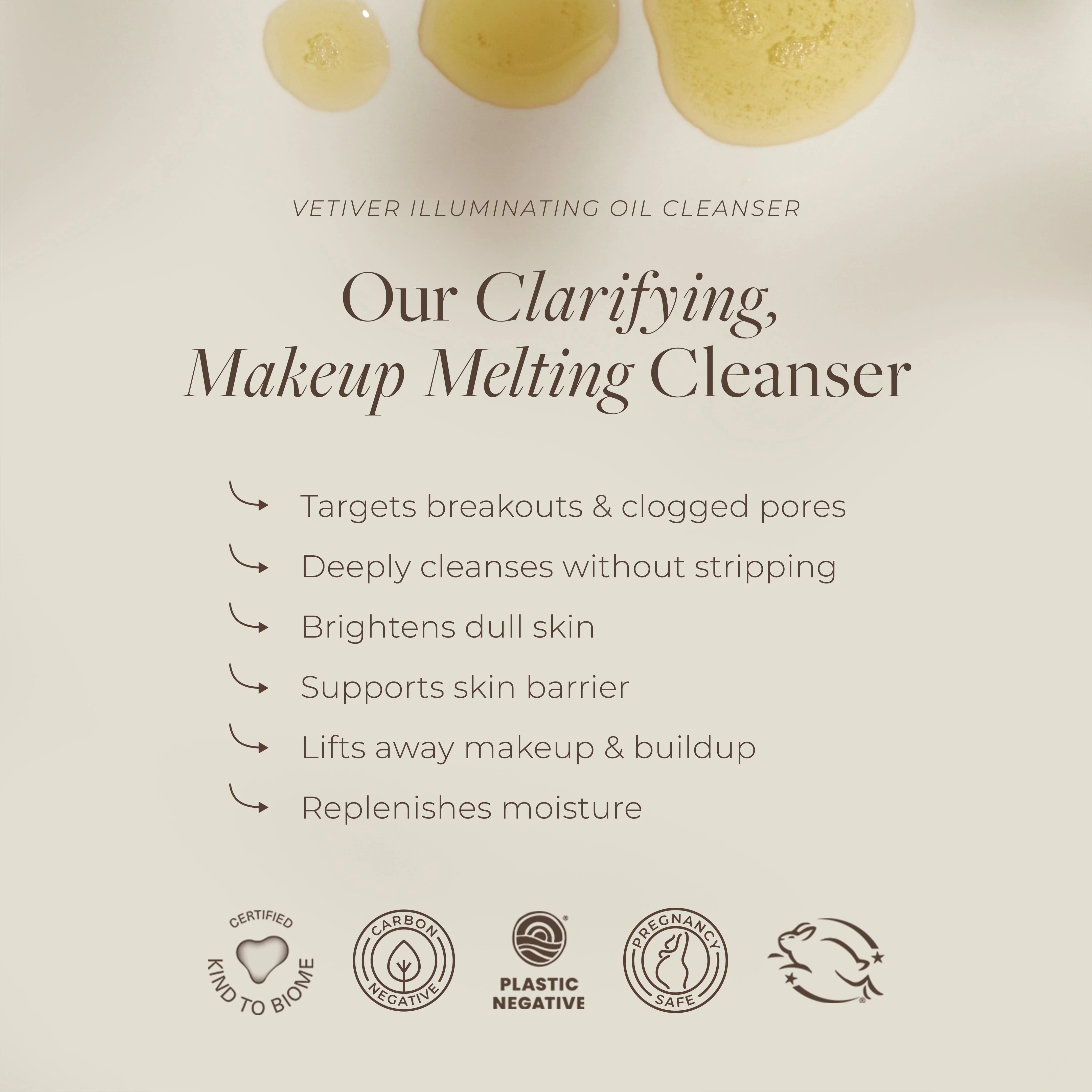 Vetiver Illuminating Oil Cleanser - Image 5