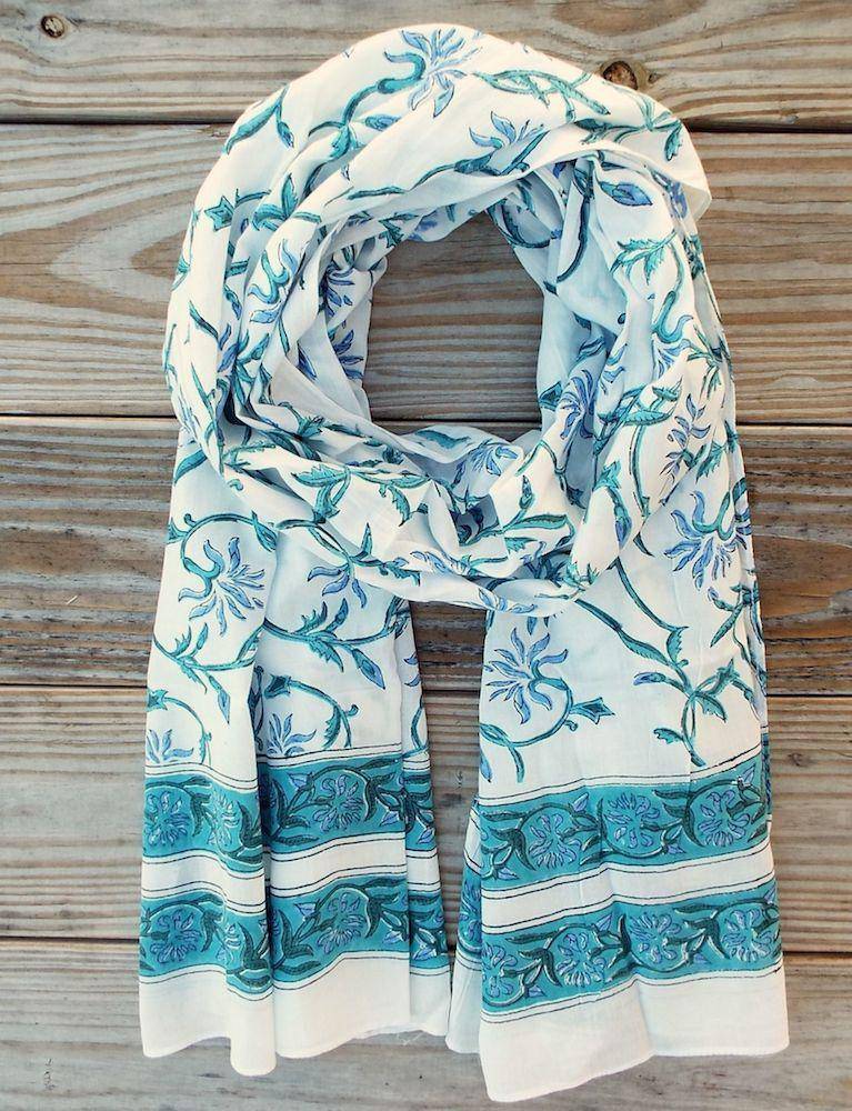 Vintage Floral Scarf - Image 2