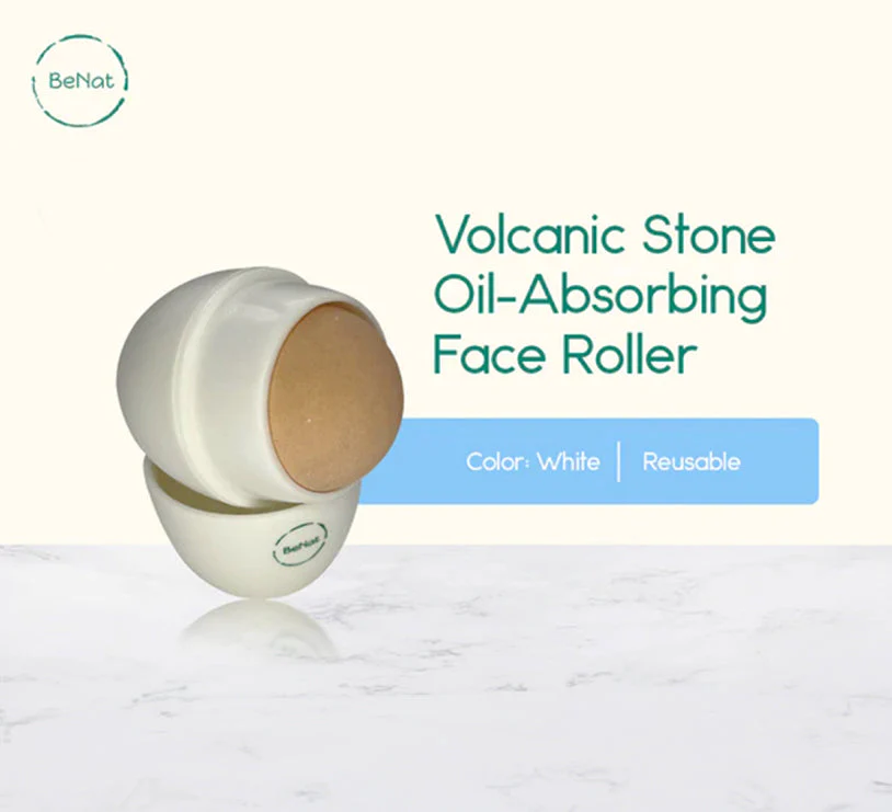 Volcanic Stone Oil-Absorbing Face Roller - Image 2