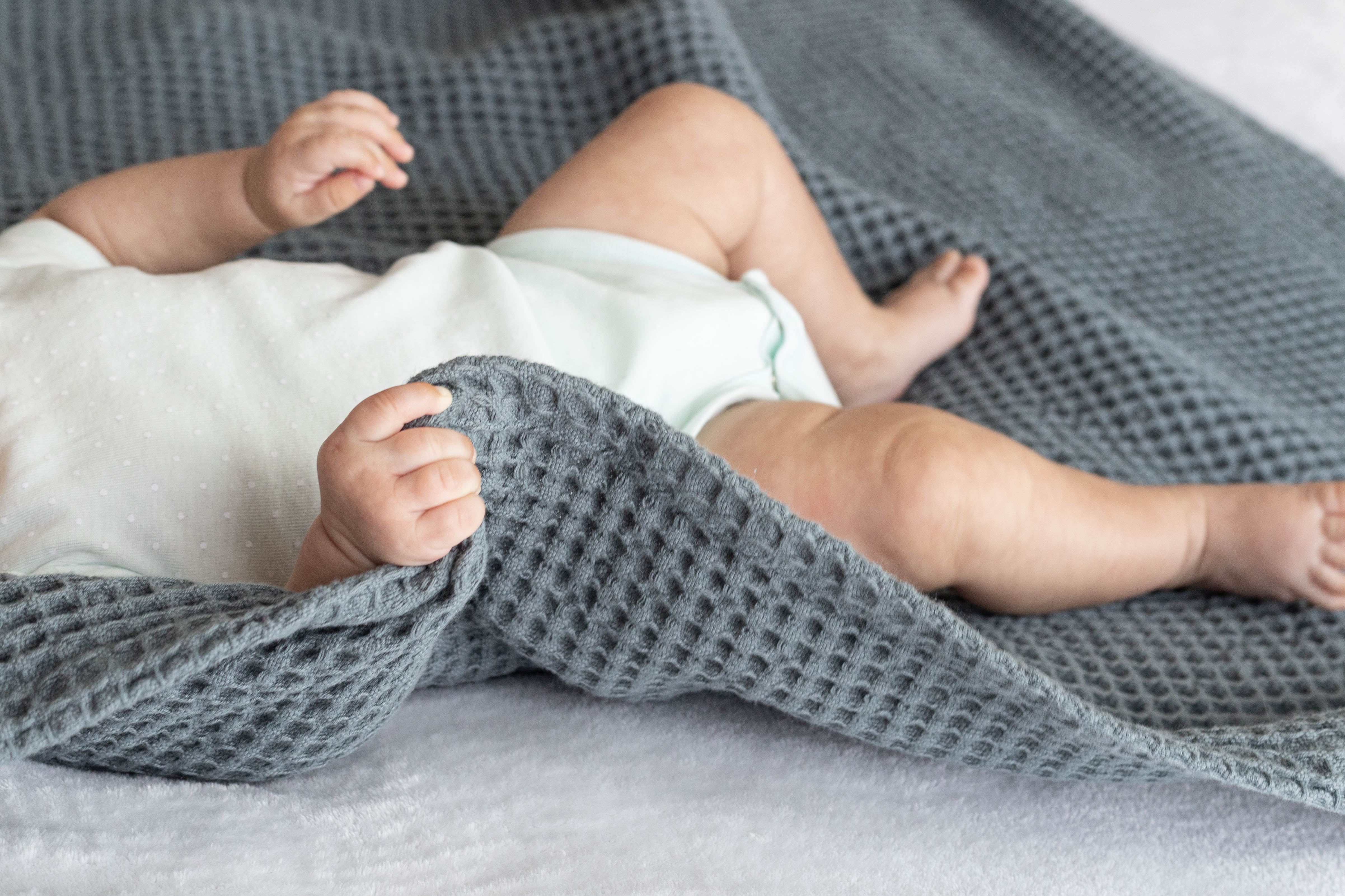 Waffle Baby Blanket - Image 2