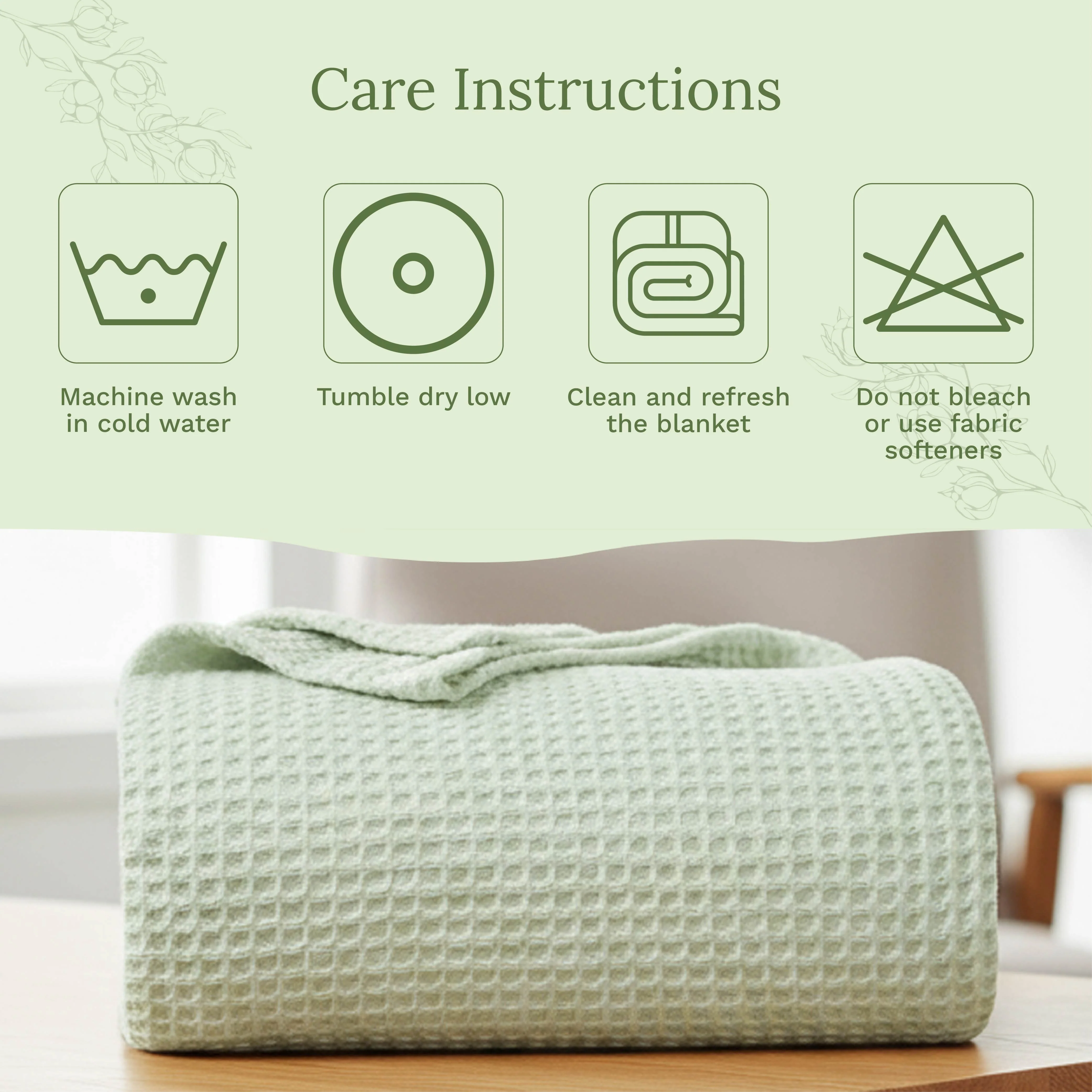 Waffle Weave Blanket - Image 42