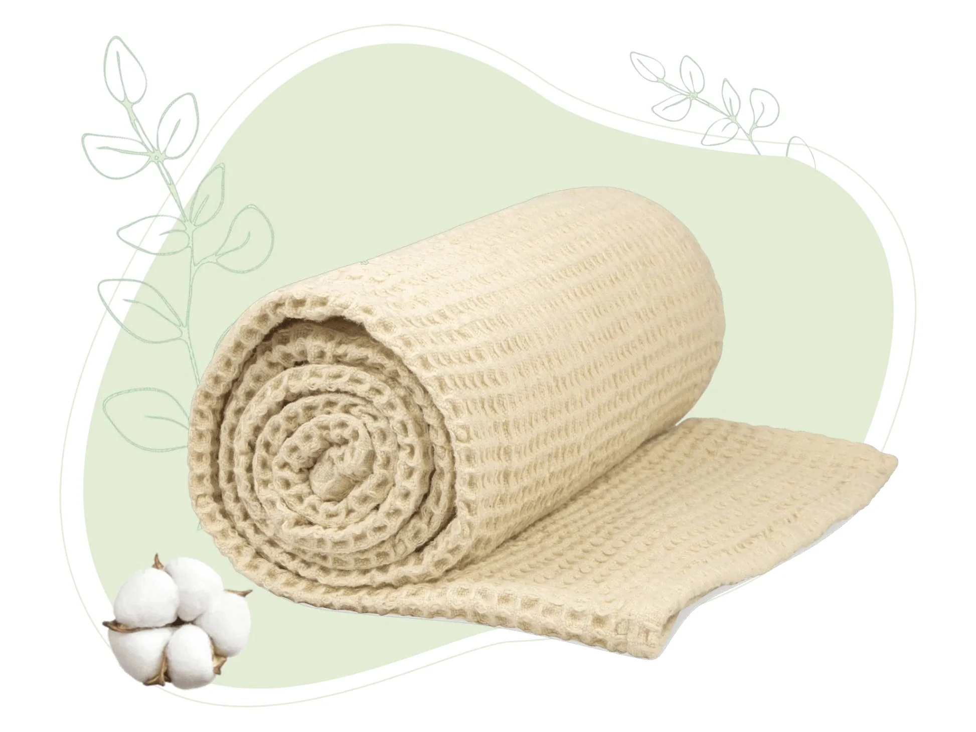Waffle Weave Throw - Image 6