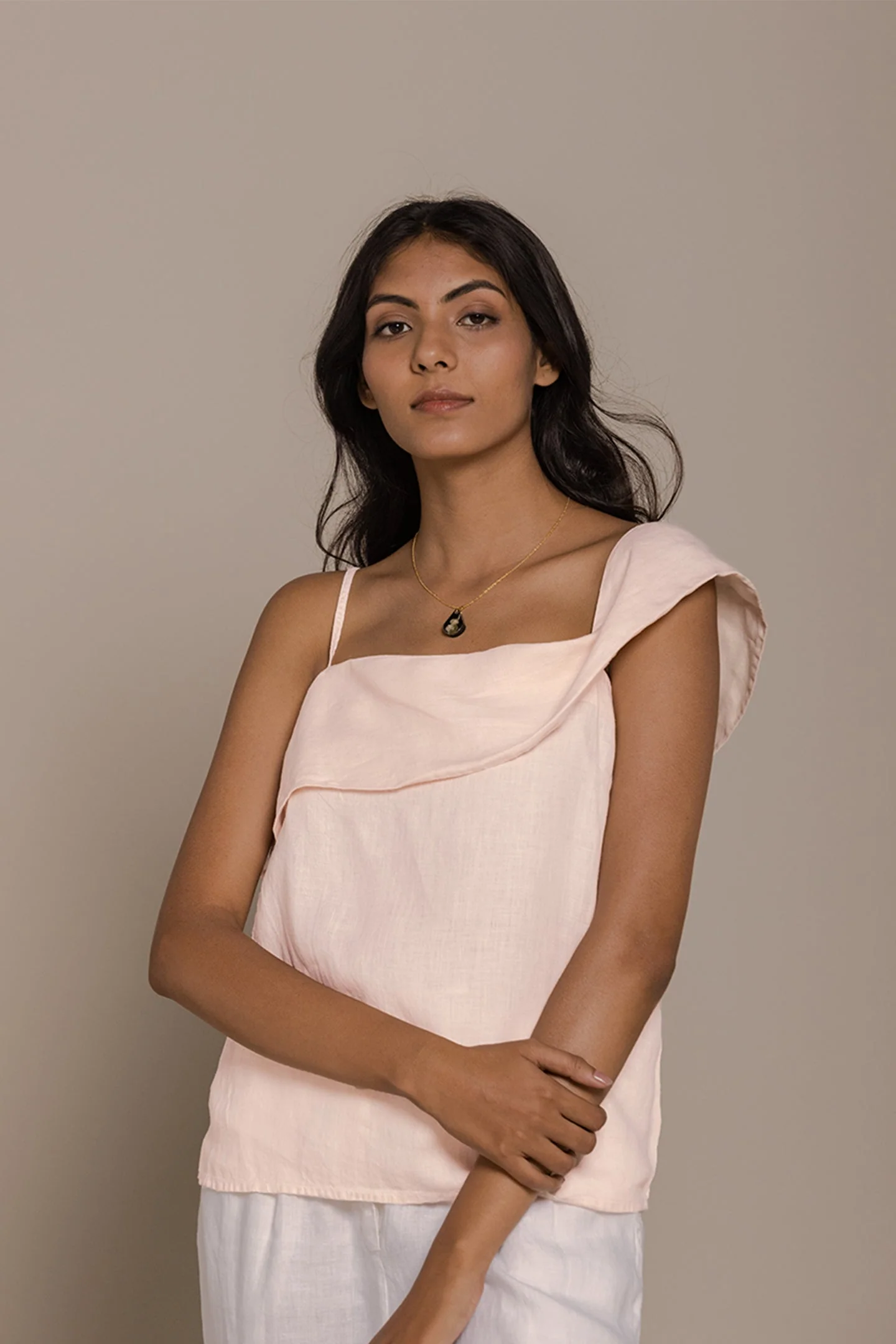 Wandering Wave Shirt in Pink - Image 4