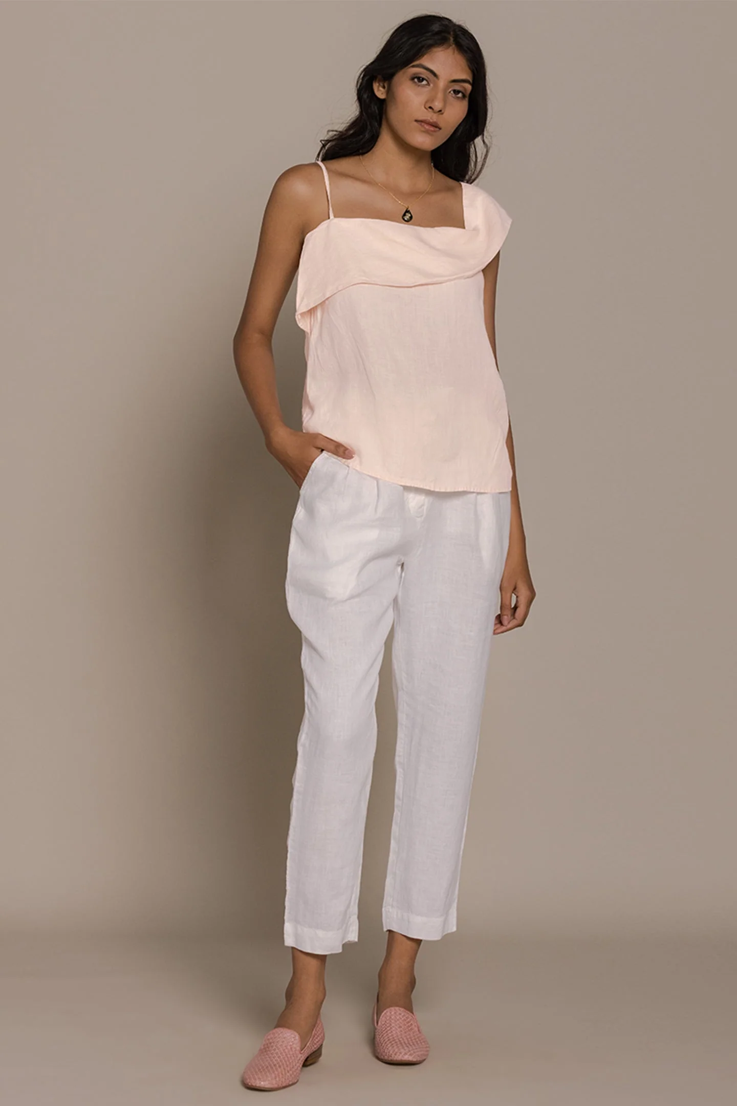Wandering Wave Shirt in Pink - Image 6