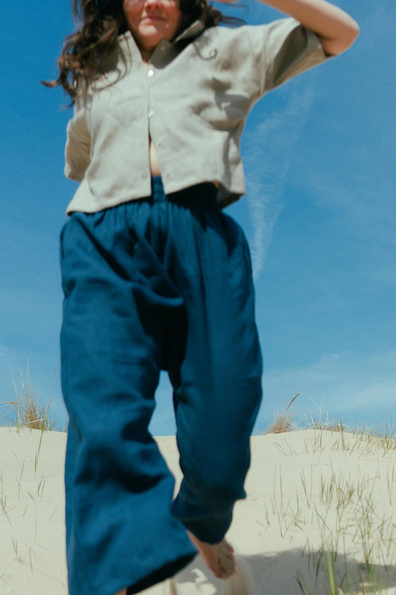 Weekend Pants in Navy - Image 6