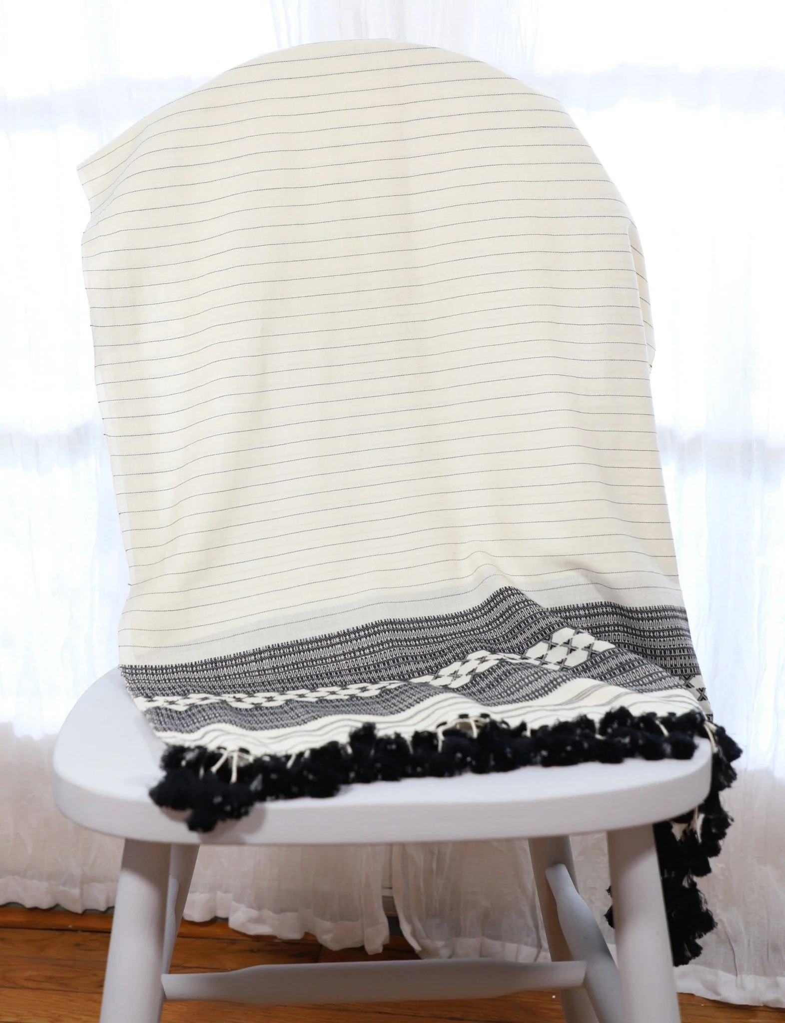 White Kutch Scarf - Image 2