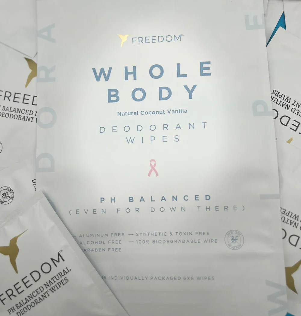 Whole Body Deodorant Wipes - Image 2