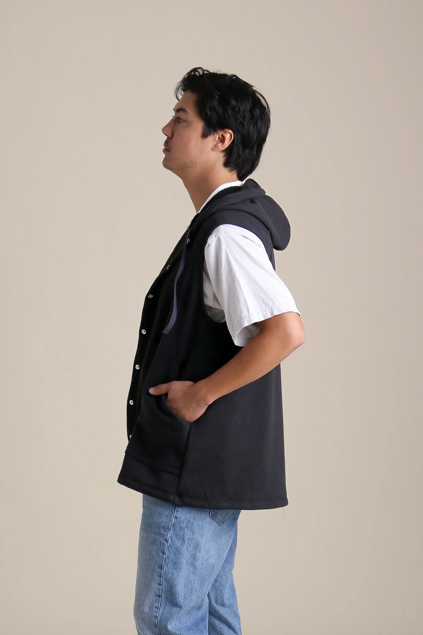 Wilder Vest in Black - Image 3
