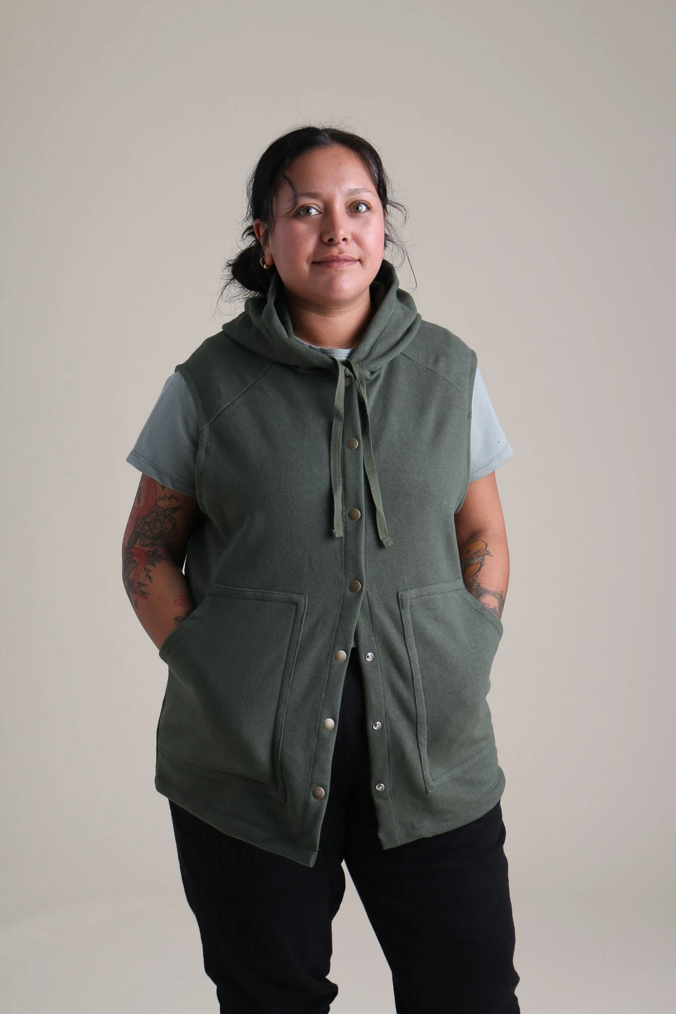 Wilder Vest in Forest - Image 3