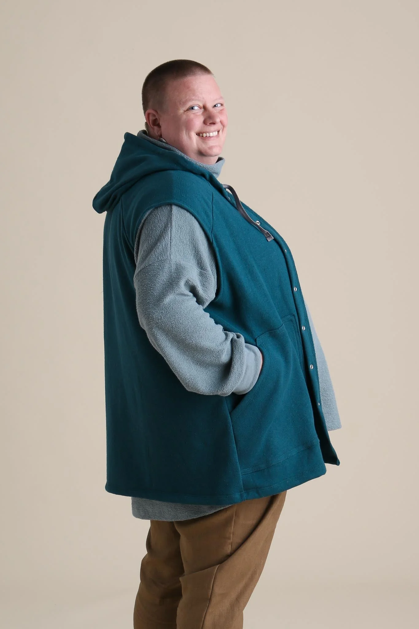 Wilder Vest in Marine - Image 7