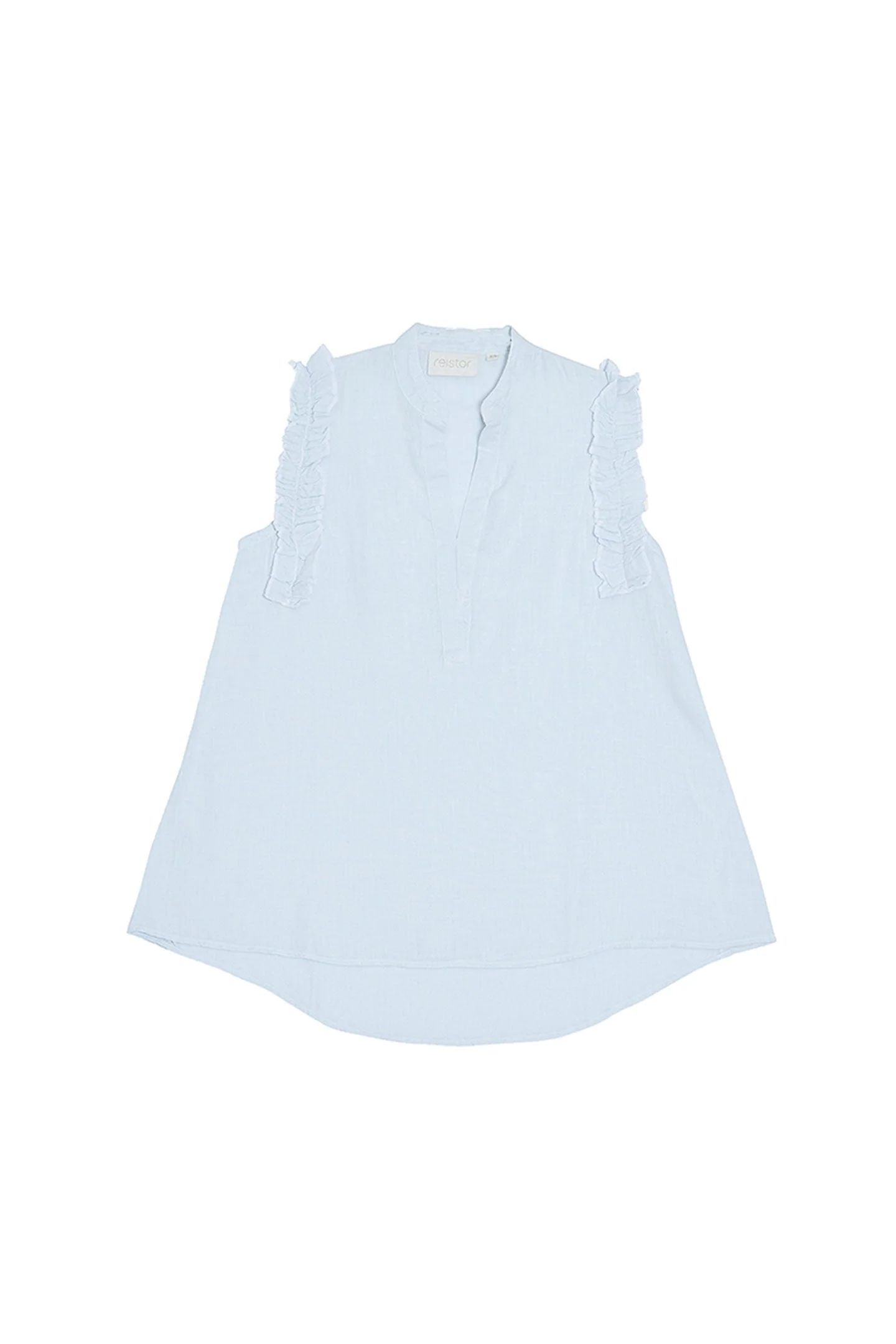 Wind in my Hair Shirt in Blue - Image 6