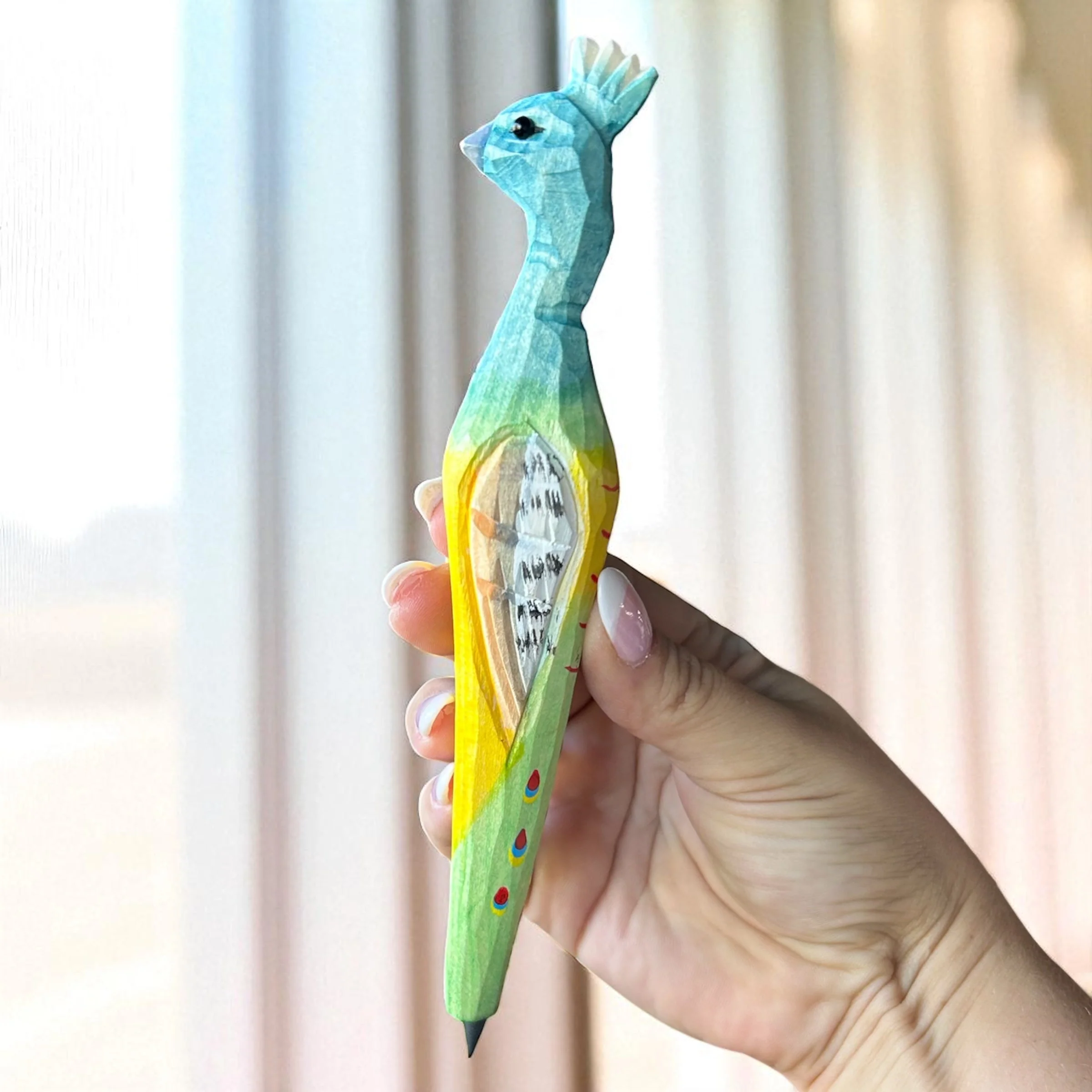 Kids Wooden Animal Never Ending Pencil - Image 12