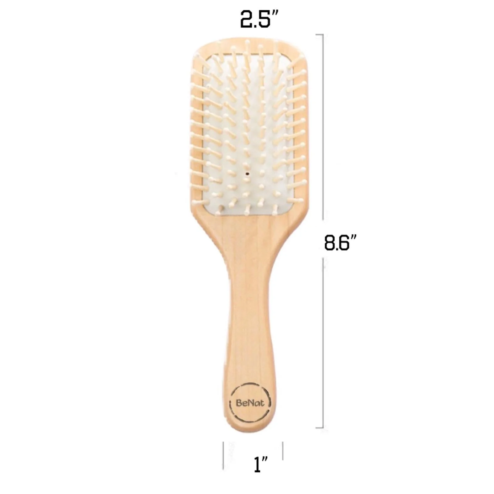 Wooden Detangling Hair Brush - Image 7