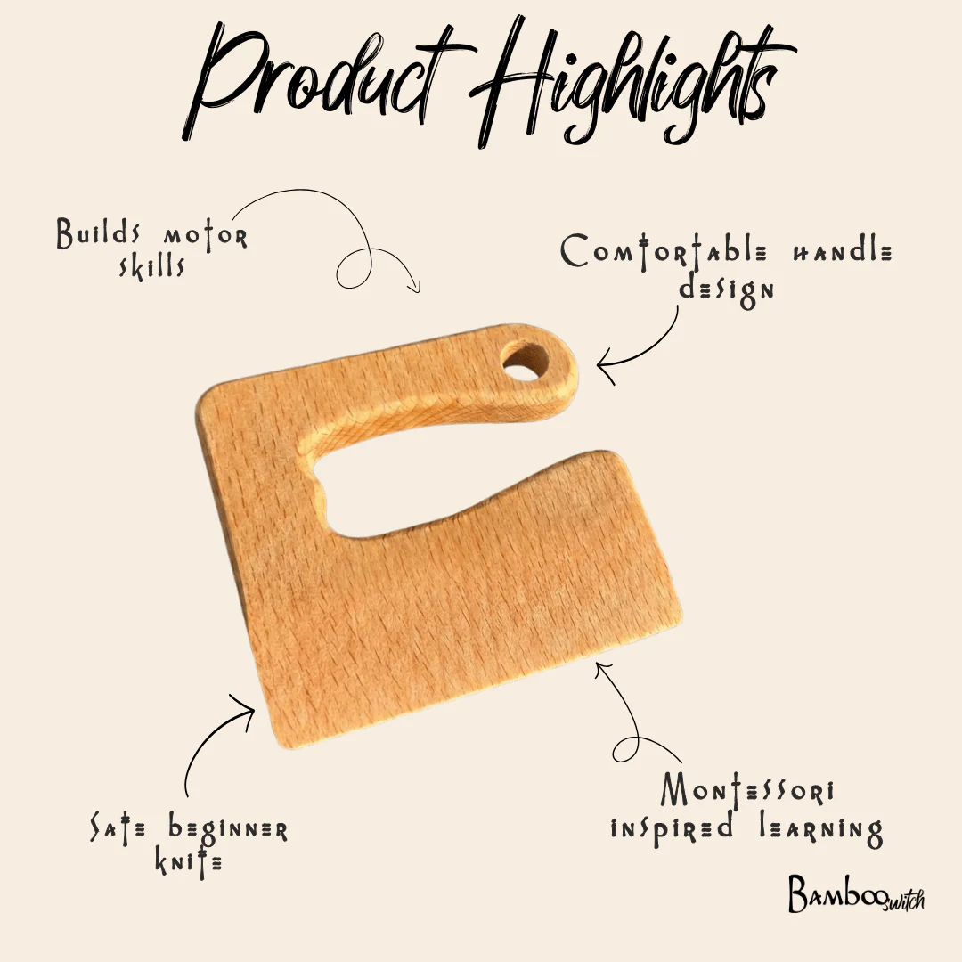 Wooden Dough Cutter Knife - Image 3