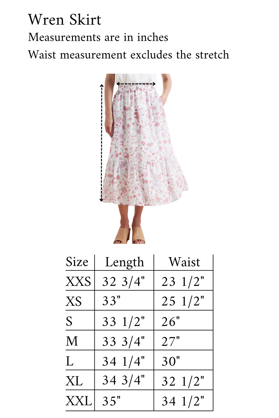 Wren Skirt in Sundrenched Garden - Image 7