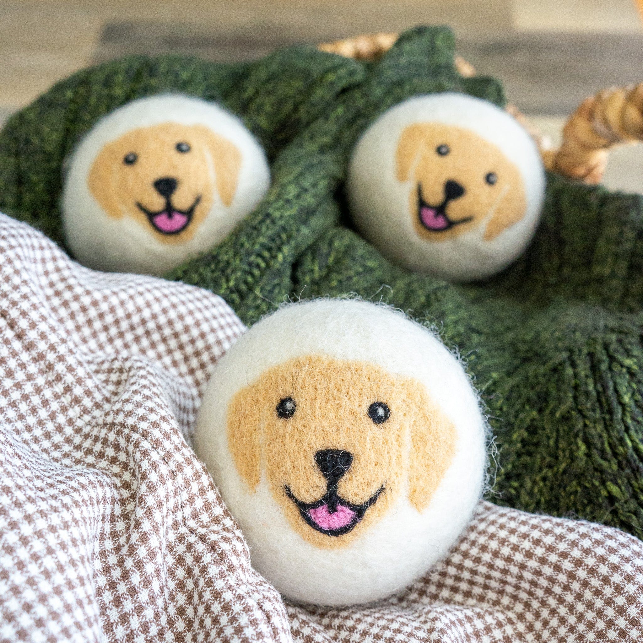 Yellow Happy Dogs - Golden - Image 2