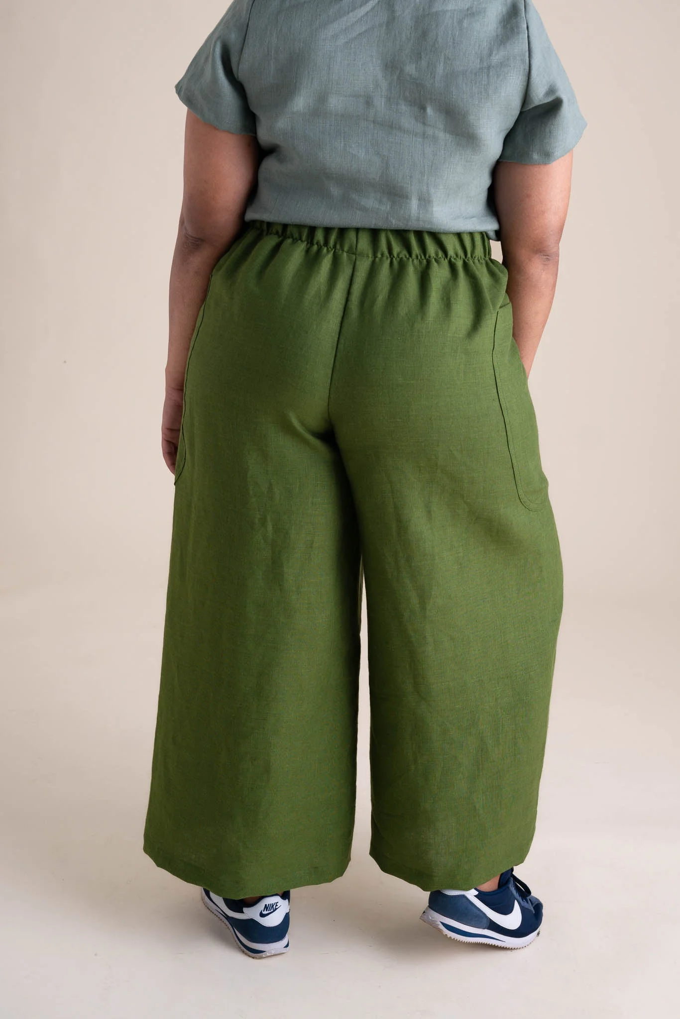 Zero Waste Pants in Clover - Image 4