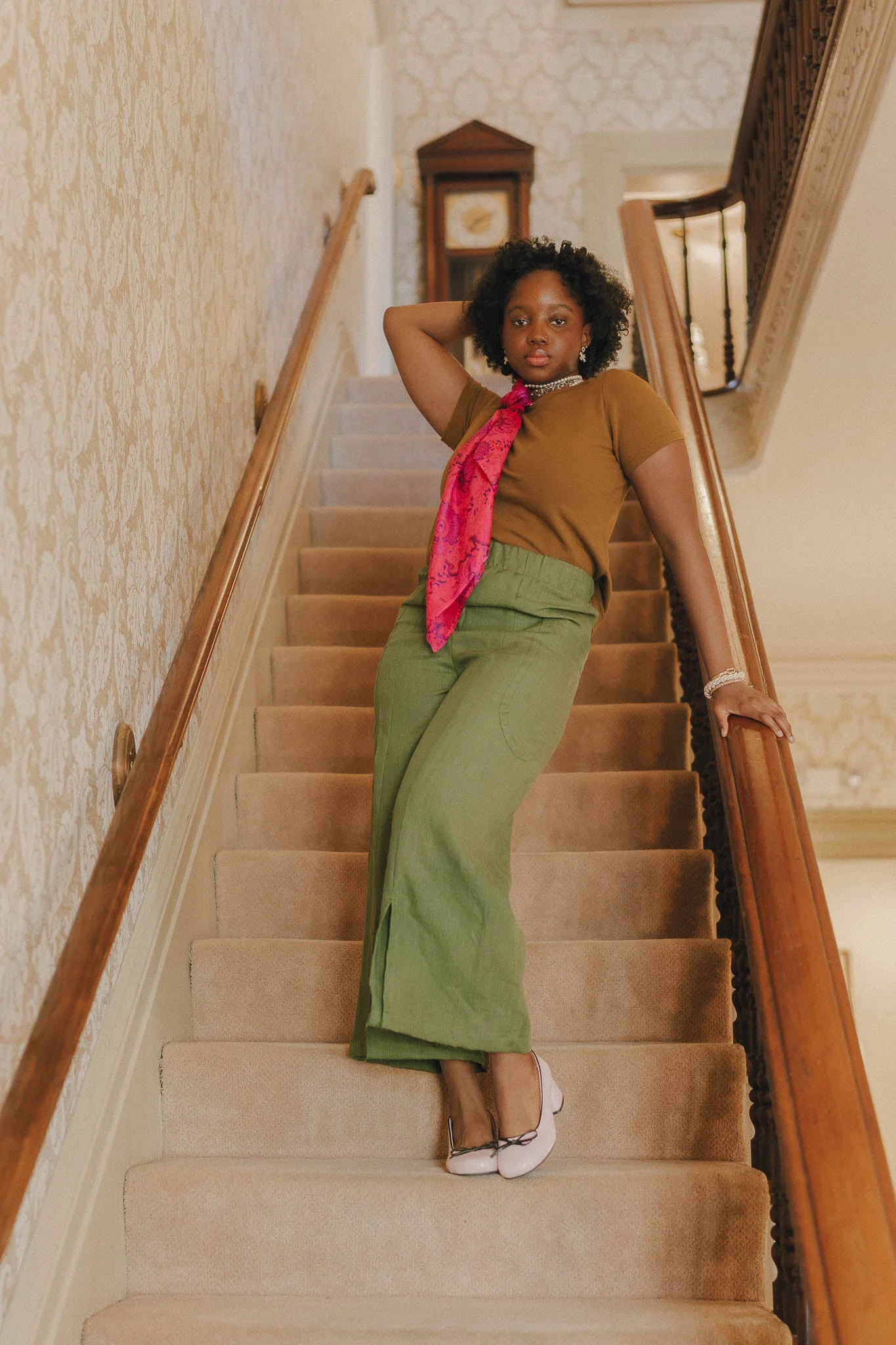 Zero Waste Pants in Clover - Image 6
