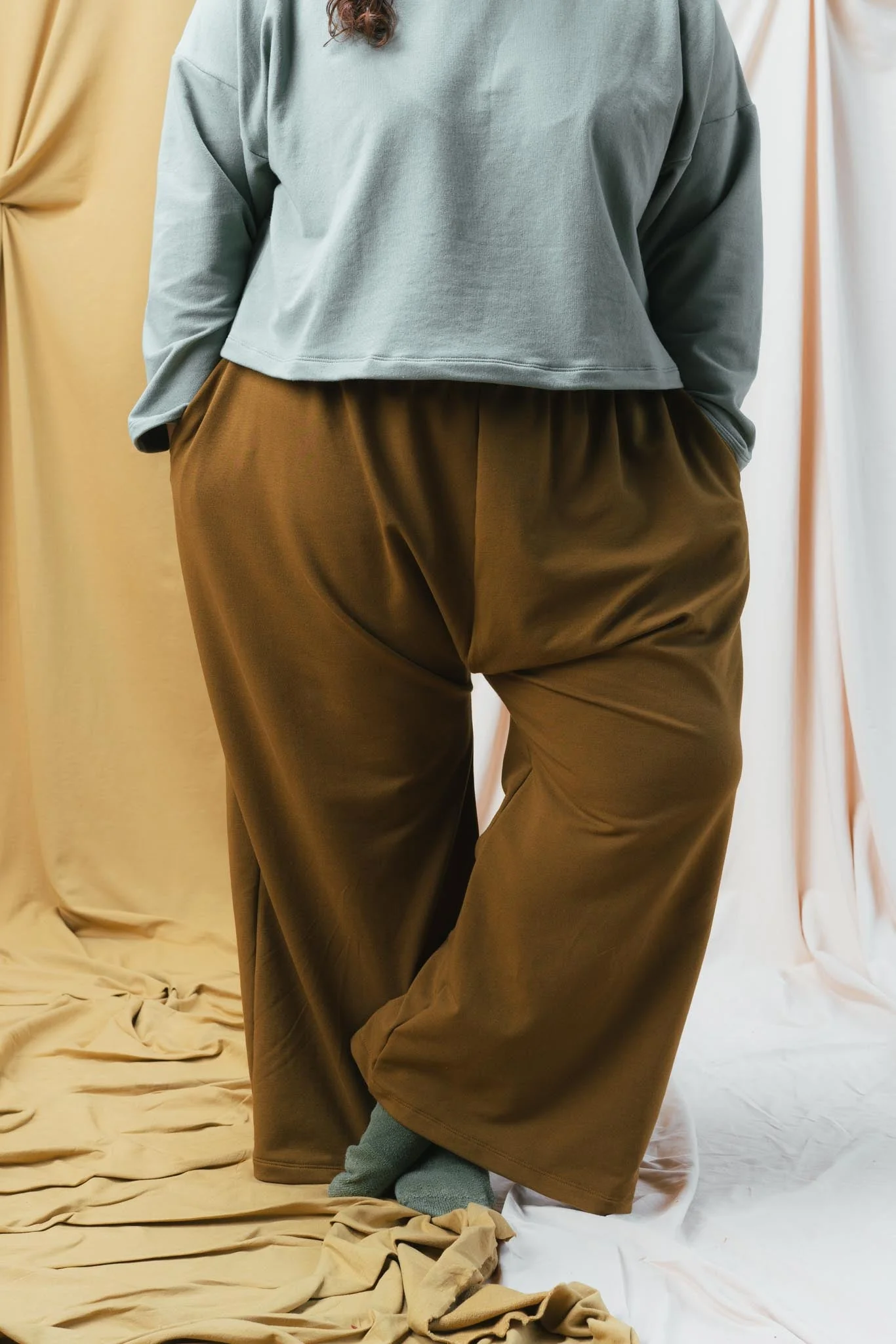 Zinat Pant in Almond - Image 2