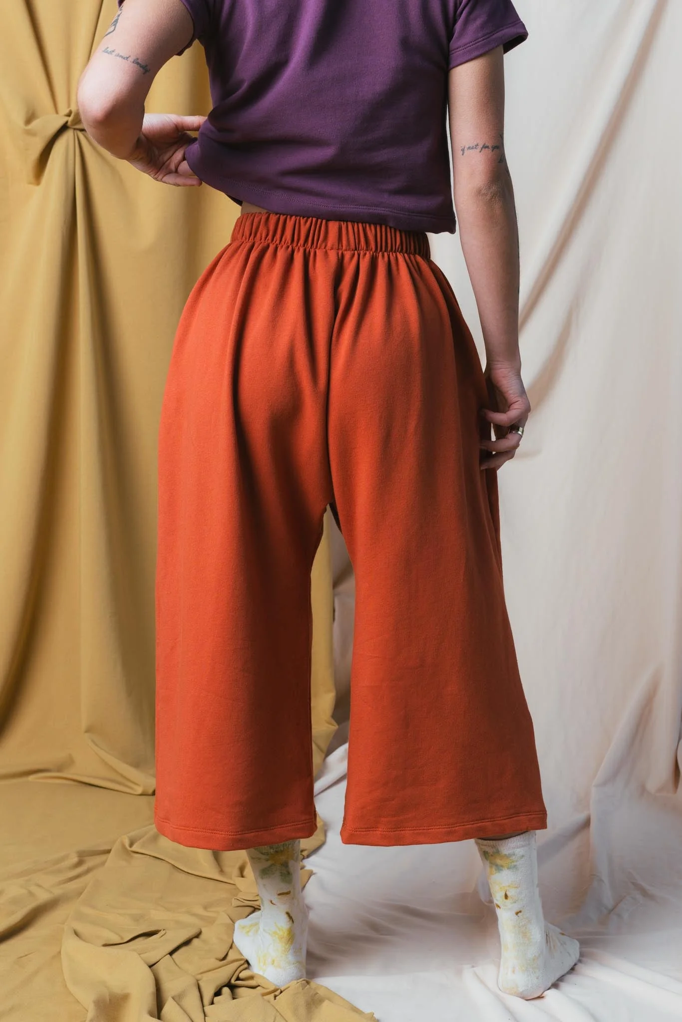 Zinat Pant in Persimmon - Image 3