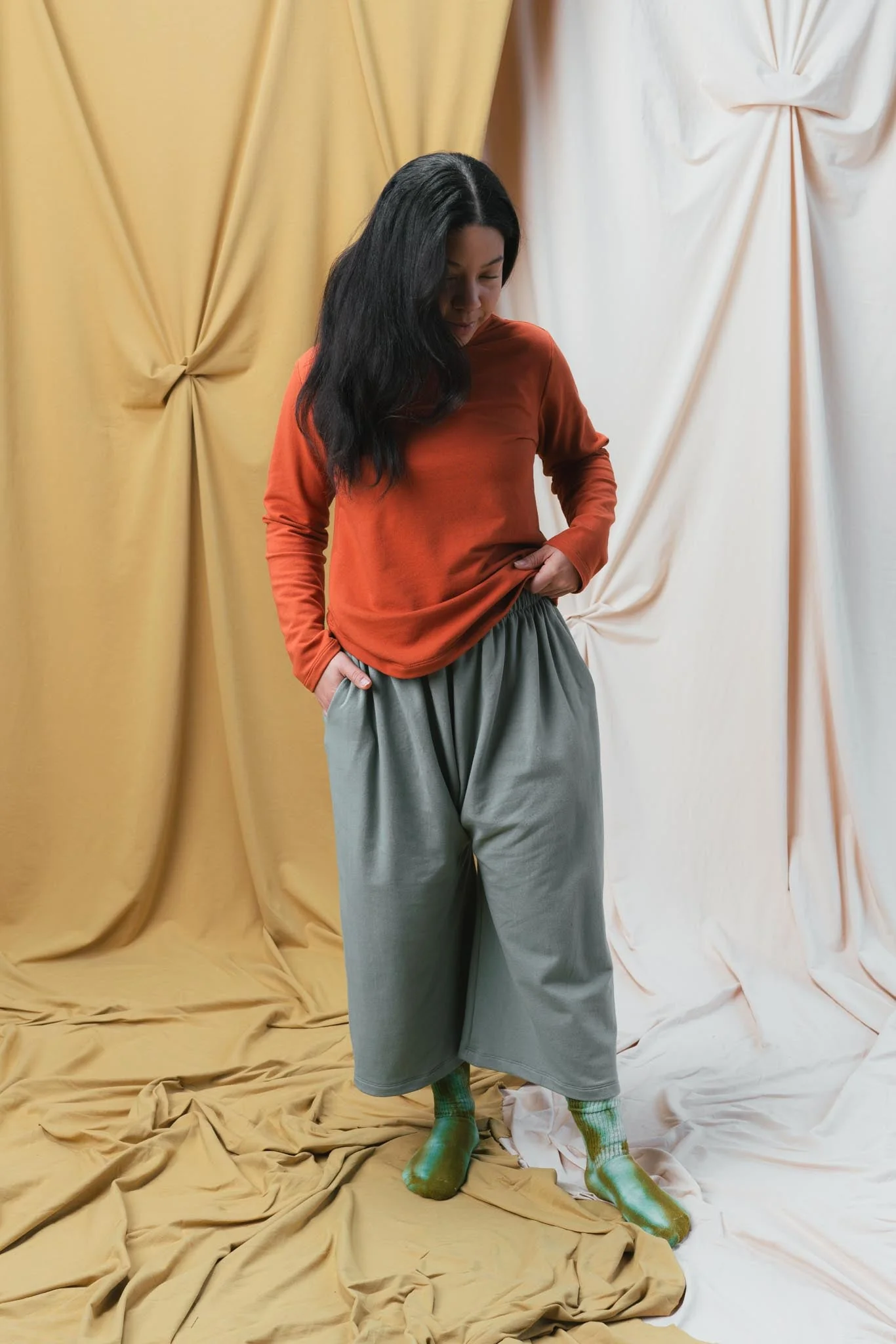 Zinat Pant in Pistachio - Image 2