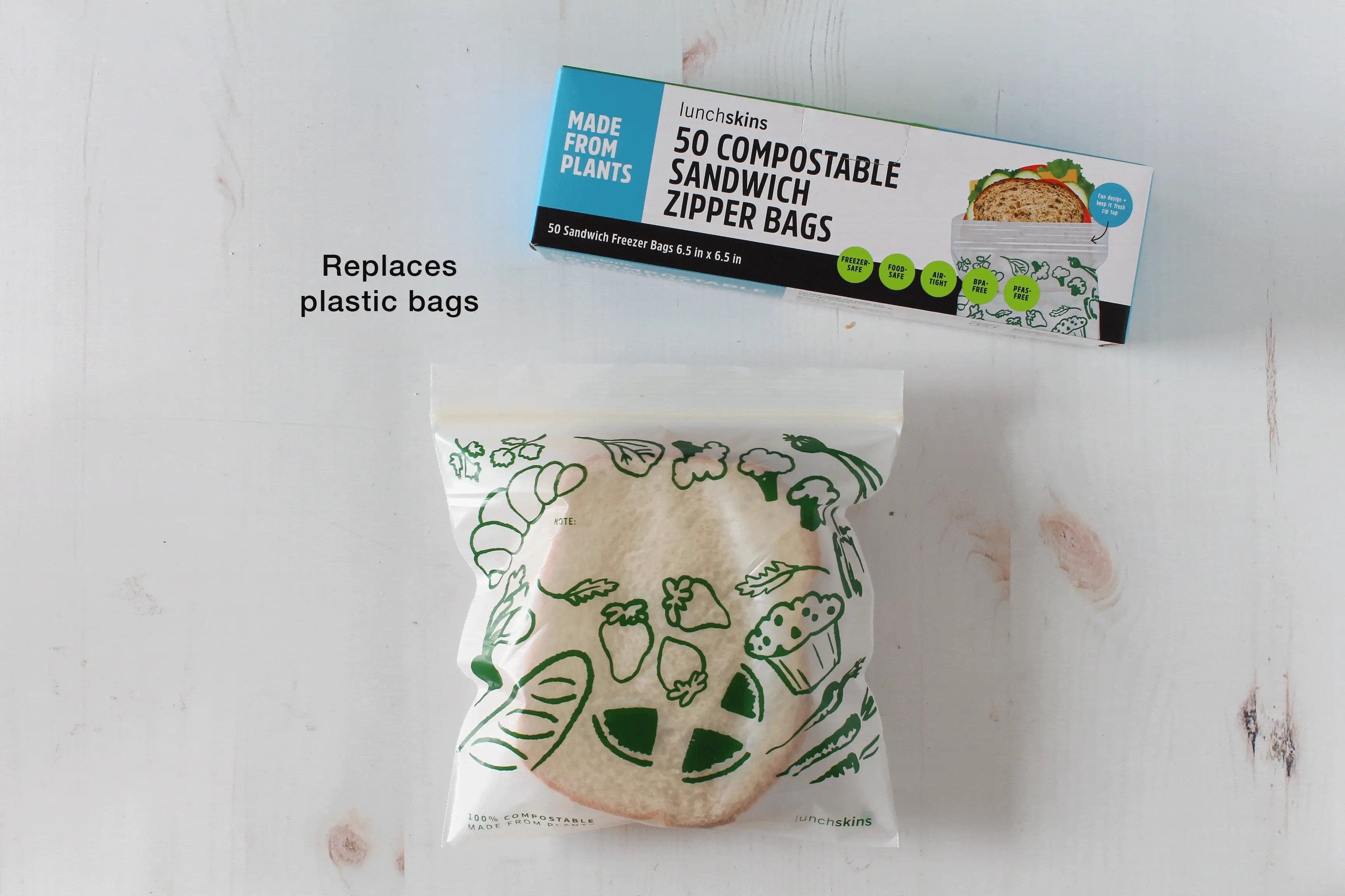 Ziptop Compostable Freezer-Safe Sandwich Storage Bags - Image 5